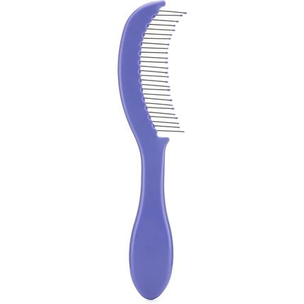 Wetbrush Custom Care Detangling Comb With Intelliflex Bristles For Thin Or Fine Hair Purple