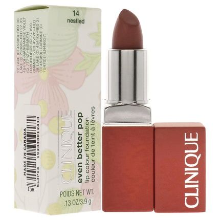Clinique Even Better Pop Lip Color Lipstick 14 Nestle - Image 3