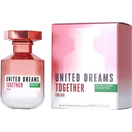 Benetton United Dreams Together Edt Spray 2.7 Oz
