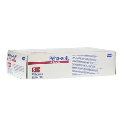 Hartmann Hartmann Pehasolf Nitrile White Powderfree Small Size