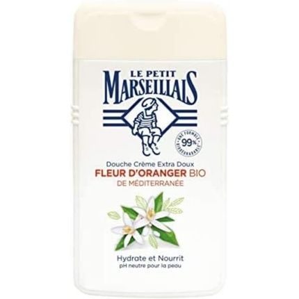 Le Petit Marseillais Extra Gentle Shower Cream Orange Blossom Organic From Mediterranean 250Ml