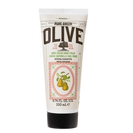 Korres Pure Greek Olive Body Cream Honey & Pear 200Ml