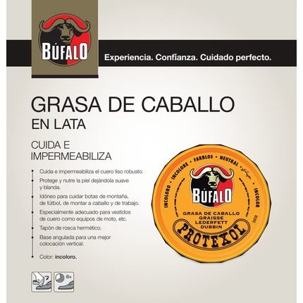Bufalo Protexol Horse Fat, Colourless, 75Ml - Image 3