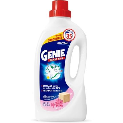 Genie Liquid Laundry Detergent Lotus Rose 35 Washes 14L