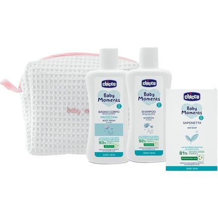 Chicco Baby Moments Hygiene Set For Newborns - Body Bath