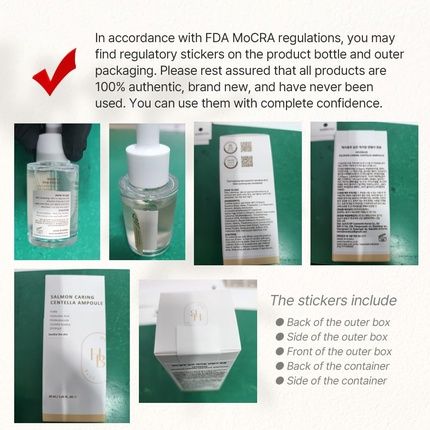 Heveblue Salmon Caring Centella Ampoule With Salmon Pdrn And Salmon Egg Extract