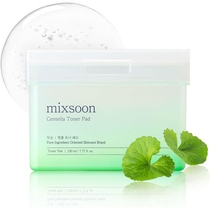 Mixsoon Centella Asiatica Toner Pad Soothing Hydration With Centella Extract