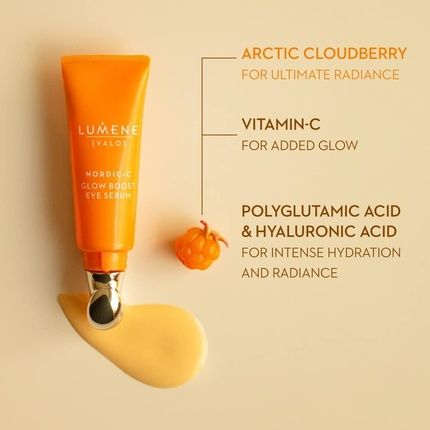 Lumene Nordic C [Valo] Glow Boost Eye Serum 10Ml - Image 3