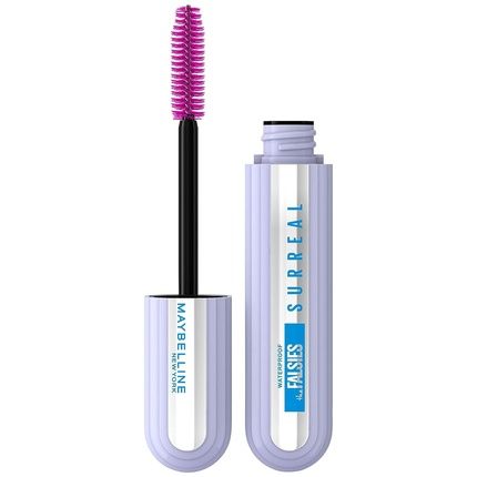 Maybelline New York Mascara With False Eyelash Effect And Hybrid Fiber Technology 10Ml Black Waterproof