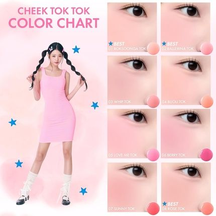 Amuse Seoul Cheek Tok Tok Liquid Blush 05 Love Me Tok - Image 3