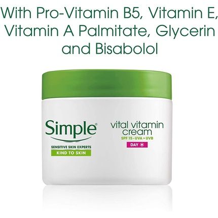 Simple Kind To Skin Vital Vitamin Day Cream 50Ml - Image 3