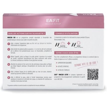 Eafit Minceur 360 Weight Loss 120 Tablets