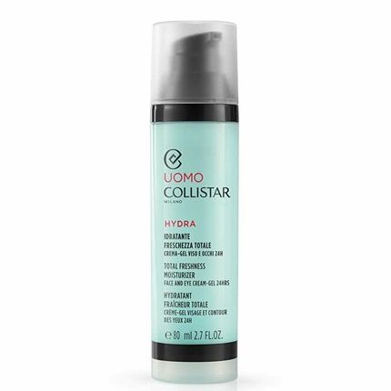 Collistar Hydra Uomo Total Freshness Moisturizing Cream Gel For Face And Eyes 80Ml