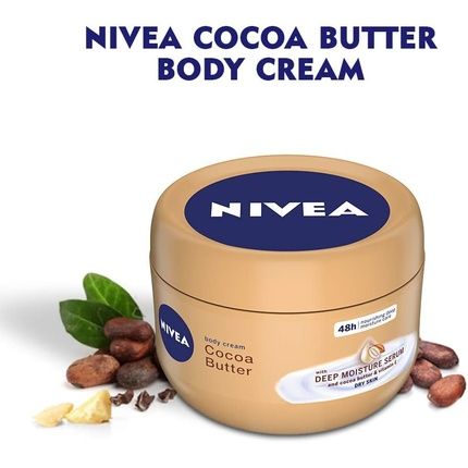Nivea Soft Cocoa Butter Body Cream 250Ml With Vitamin E And Deep Moisture