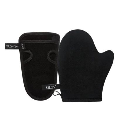 Perfect Tan Tan Away Exfoliating Glove + Tan Mitt Self-Tanning Glove Set