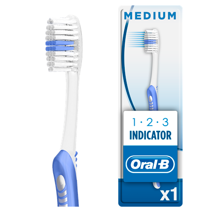 Oral B Toothbrush 123 Indicator 35 Medium
