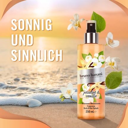 Bruno Banani Sunset Blossom Body Splash Vivid Summer Body Spray For Women 250Ml