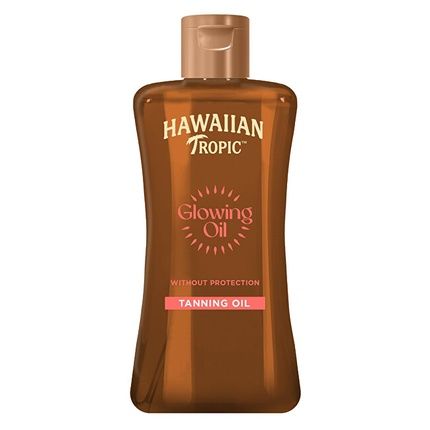 Hawaiian Tropic Glowing Oil Tanning Oil 200Ml Tropical Coconut - Image 3