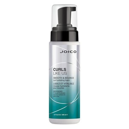 Joico Curls Like Us Smooth & Bounce Curl Hydrating Foam For Curly Hair