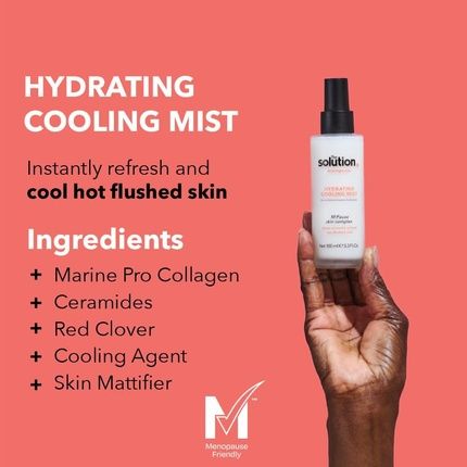 The Solution Menopause Hydrating Cooling Mist 100Ml