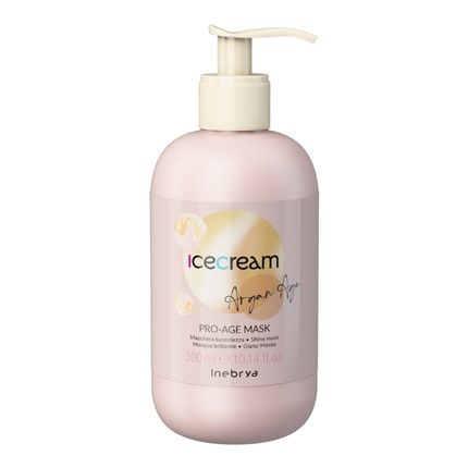 Inebrya Ice Cream Pro-Age Glossing Mask With Argan Oil 300Ml