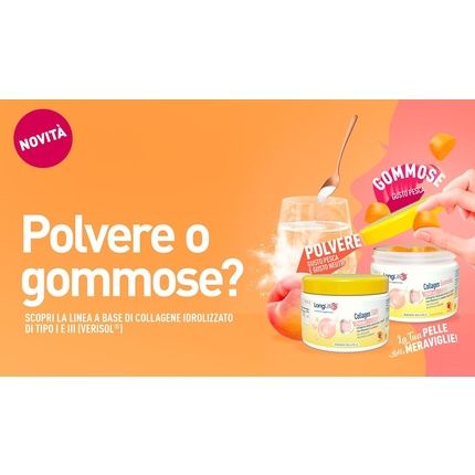 Longlife Hydrolyzed Collagen Gummies Type I & Iii