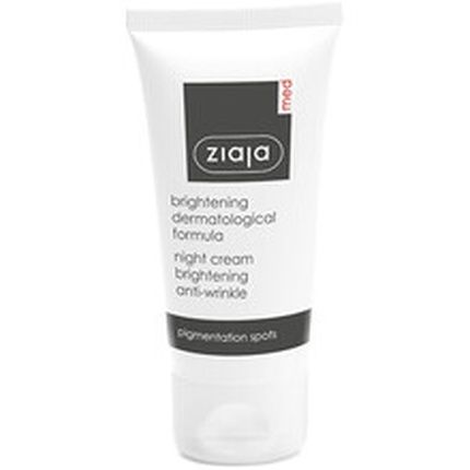 Ziaja Med Night Cream Brightening Antiwrinkle