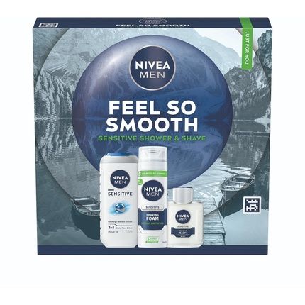 Nivea Men Feel So Smooth Skincare Gift Set - 3 Products
