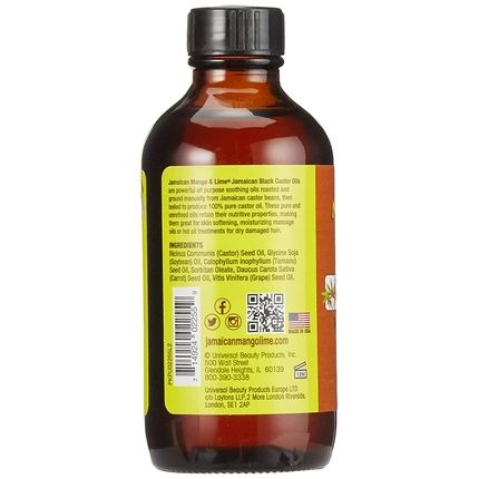 Jamaican Mango & Lime Black Castor Oil 118Ml