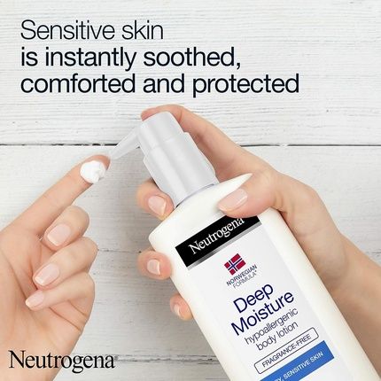 Neutrogena Norwegian Formula Deep Moisture Body Lotion For Dry And Sensitive Skin 400Ml