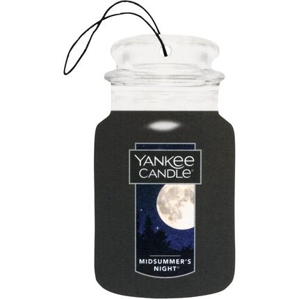 Yankee Candle Midsummer'S Night Car Jar - Black Fresh & Clean