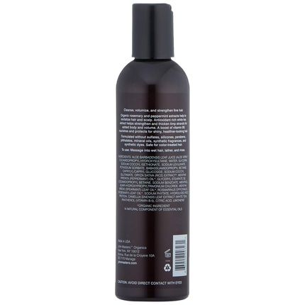 Rosemary & Peppermint Shampoo For Fine Hair 8 Oz