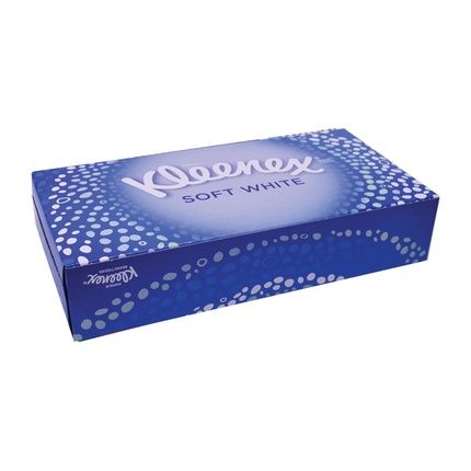 Kleenex Soft White Tissues Box 70 70 Count