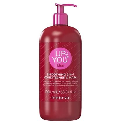 Inebrya Up To You Smoothing 2 In 1 Smoothing Mask And Conditioner 1000Ml