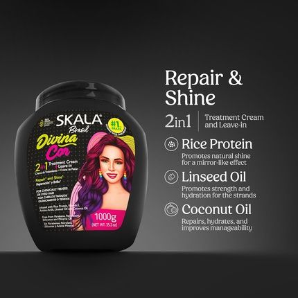 Skala 2-In-1 Treatment Cream Divina Cor 35.3Oz