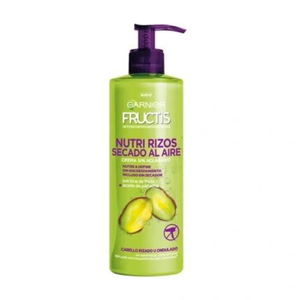 Garnier Fructis Nutri Curls Air Dry 400Ml And Garnier Fructis Hidra Caracis Leavein Cream 400Ml