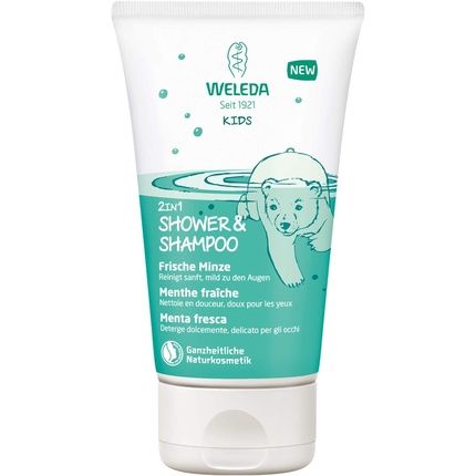 Weleda Bio Kids 2In1 Shower & Shampoo Fresh Mint 150Ml