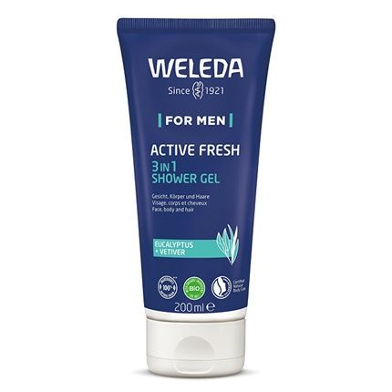 Weleda Men Active Fresh 3 In 1 Shower Gel 200 Ml
