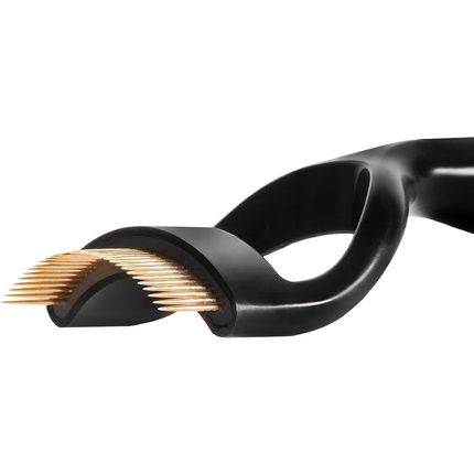 Tweezerman Studio Collection Curl 60 Lash Comb For Round Eyes Black