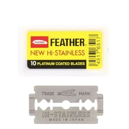 Feather Double Edge Safety Razor Blades 10 Count - Image 3