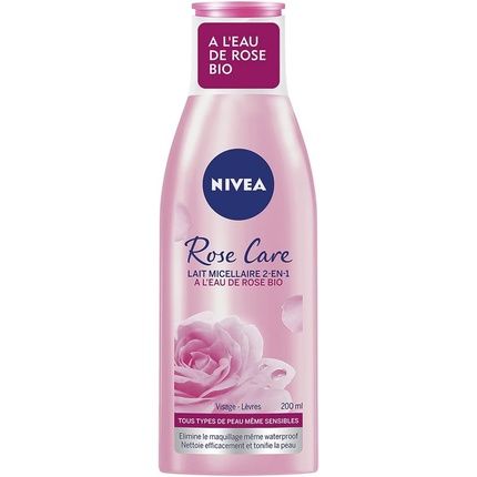 Nivea Rose Care Micellar Milk 2-In-1 200Ml