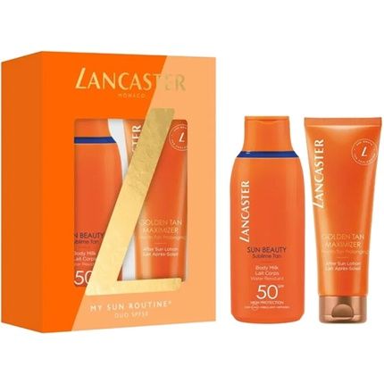 Lancaster My Sun Routine Duo Spf 50 Set With Sun Beauty Body Milk