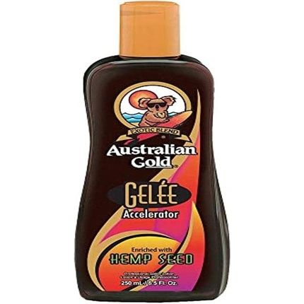Australian Gold Gelee Dark Tanning Accelerator With Hemp Seed Lotion 250Ml