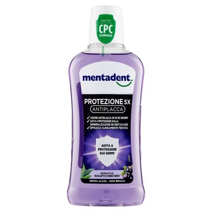 Antiplaque 400Ml Mouthwash With Protective Cover