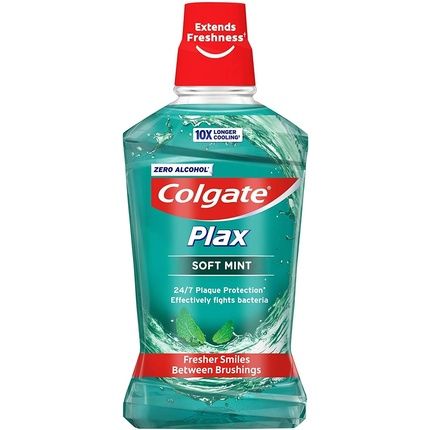 Colgate Plax Soft Mint Alcohol Free Mouthwash 500Ml