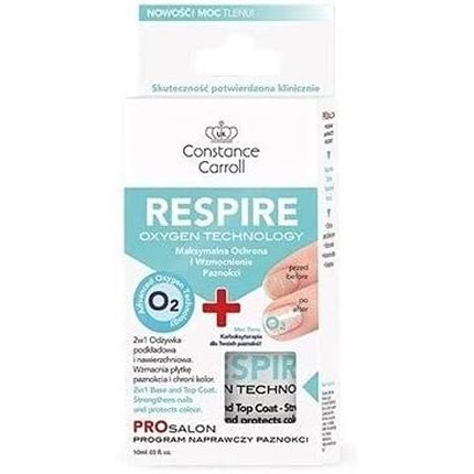 Constance Carroll Respire Oxygen Technology Nail Treatment 2In1 Base & Top Coat 10Ml - Image 3