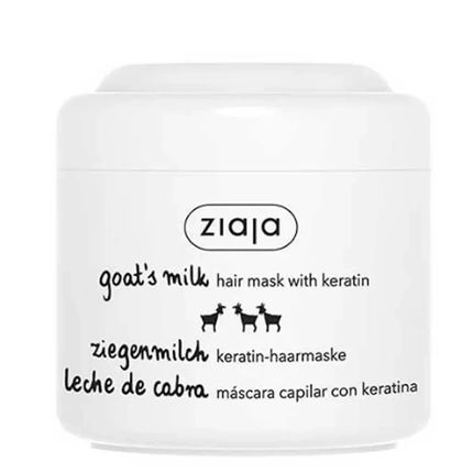 Ziaja Mask For Dry And Matt Hair With Keratin Goat'S Milk 200 Ml