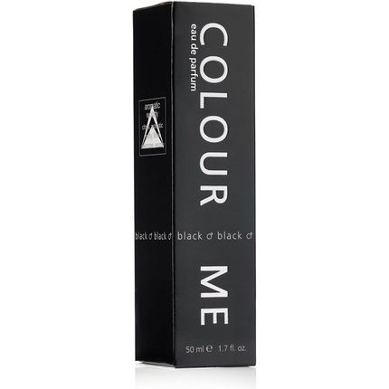 Colour Me Black Perfume For Men 50Ml Eau De Parfums Luxury Fragrance Mens Aftershave Long Lasting By Milton-Lloyd - Image 3