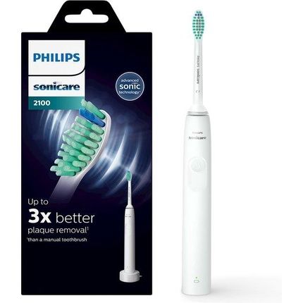 Philips Sonicare 2100 Series Electric Toothbrush With Slim And Ergonomic Design Smartimer And Quadpacer Hx3651/13