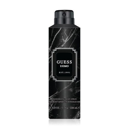 Guess Uomo Deodorizing Body Spray For Men 6.0 Oz